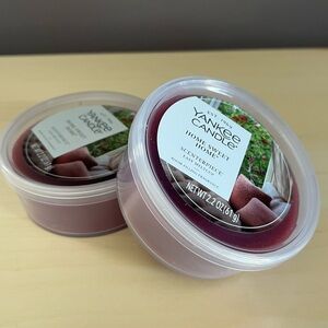 Two New Yankee Candle Home Sweet Home Wax Melt Cups